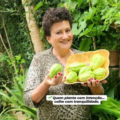 Colhi esses chuchus agora há pouco aqui em casa…
e sabe o que eu pensei?

Na vida financeira é exatamente assim.
Não adianta querer colher resultado se não houve plantio.

Organização, disciplina e constância parecem pequenas atitudes no dia a dia…
mas são elas que fazem a diferença lá na frente.

E a melhor notícia:
ainda dá tempo de plantar.

💭 O que você precisa começar a organizar hoje para colher mais tranquilidade amanhã?

#OdeteReis #EducaçãoFinanceira #SimParaSeuDinheiro