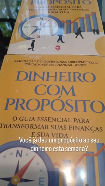 Quando o dinheiro não tem um propósito, ele simplesmente vai embora.

Por isso, mais do que ganhar dinheiro, é preciso saber para onde ele está indo e qual sentido ele tem na sua vida.

O dinheiro pode realizar sonhos, trazer segurança, abrir caminhos e cuidar do futuro. Mas, para isso, ele precisa de direção.

Organizar a vida financeira é também escolher com mais consciência, gastar com mais clareza e construir uma relação mais saudável com o dinheiro.

Dinheiro com propósito transforma escolhas em caminhos possíveis.

#EducaçãoFinanceira #DinheiroComPropósito #OdeteReis