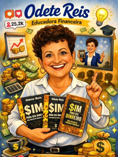 🎁 Recebi essa caricatura com muito carinho e fiquei encantada com esse presente pelos meus 70 anos.

Ela representa algo muito especial na minha vida: a missão de levar educação financeira para cada vez mais pessoas.

Mais do que um desenho, vejo aqui um símbolo de uma caminhada construída com propósito, aprendizado e dedicação.

💛 Gratidão à querida @cassiaateliecriativo pelo carinho e por lembrar de mim de forma tão especial.

#OdeteReis
#EducaçãoFinanceira
#SIMParaSeuDinheiro
#Propósito